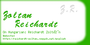 zoltan reichardt business card